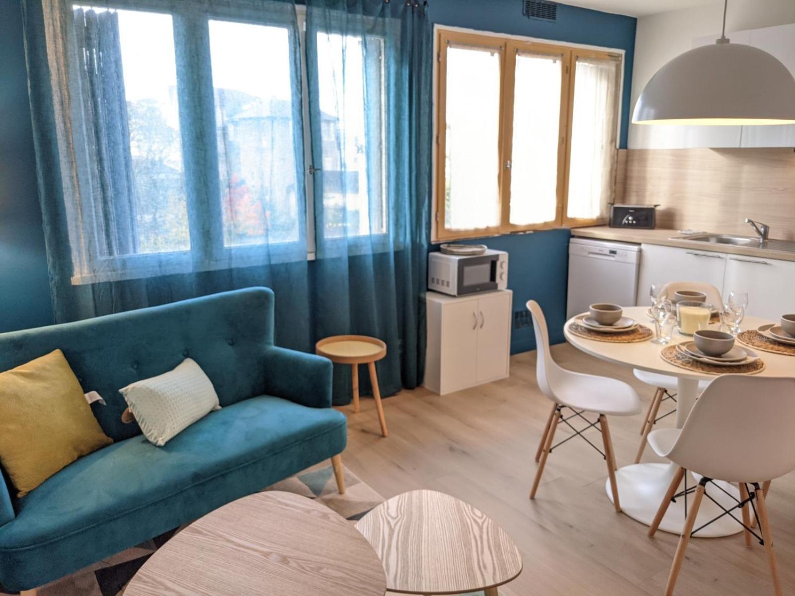 Apartamento Cosy Iris 3Ch - Stationnement Gratuit - Lumineux Pau Exterior foto